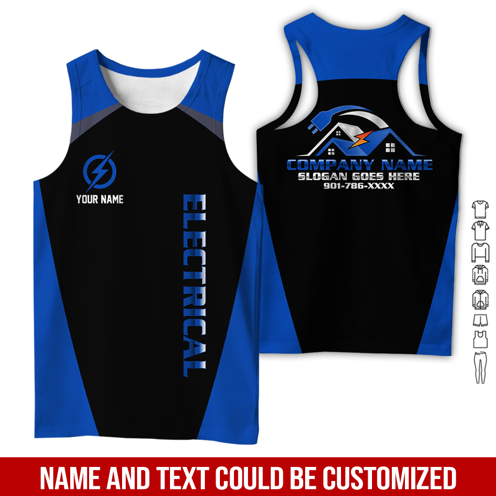 80 Personalized Electrician Service Uniform Shirt - photo 171
