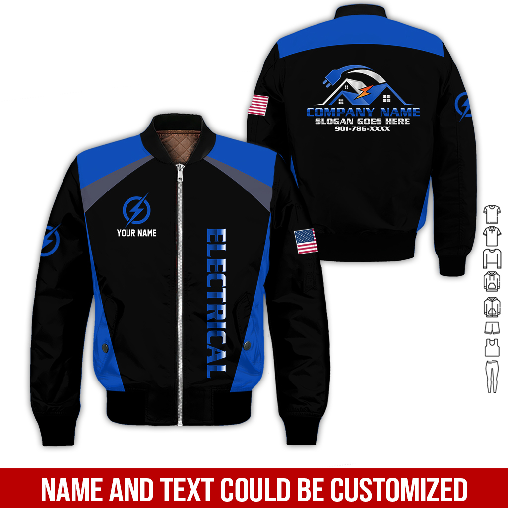 81 Personalized Electrician Service Uniform Shirt - photo 170