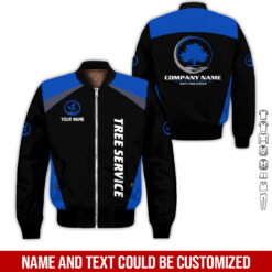Tree Service Personalized Quarter Zip Hoodie - photo 50