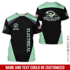 Personalized Electrician Service Uniform Shirt - photo 169