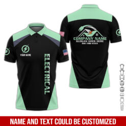 Personalized Electrician Service Uniform Shirt - photo 168