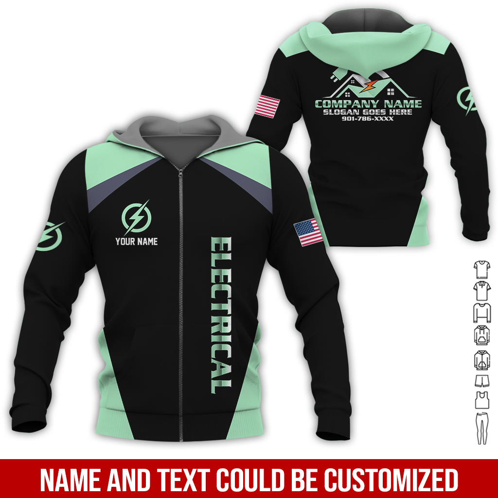 87 Personalized Electrician Service Uniform Shirt - photo 164