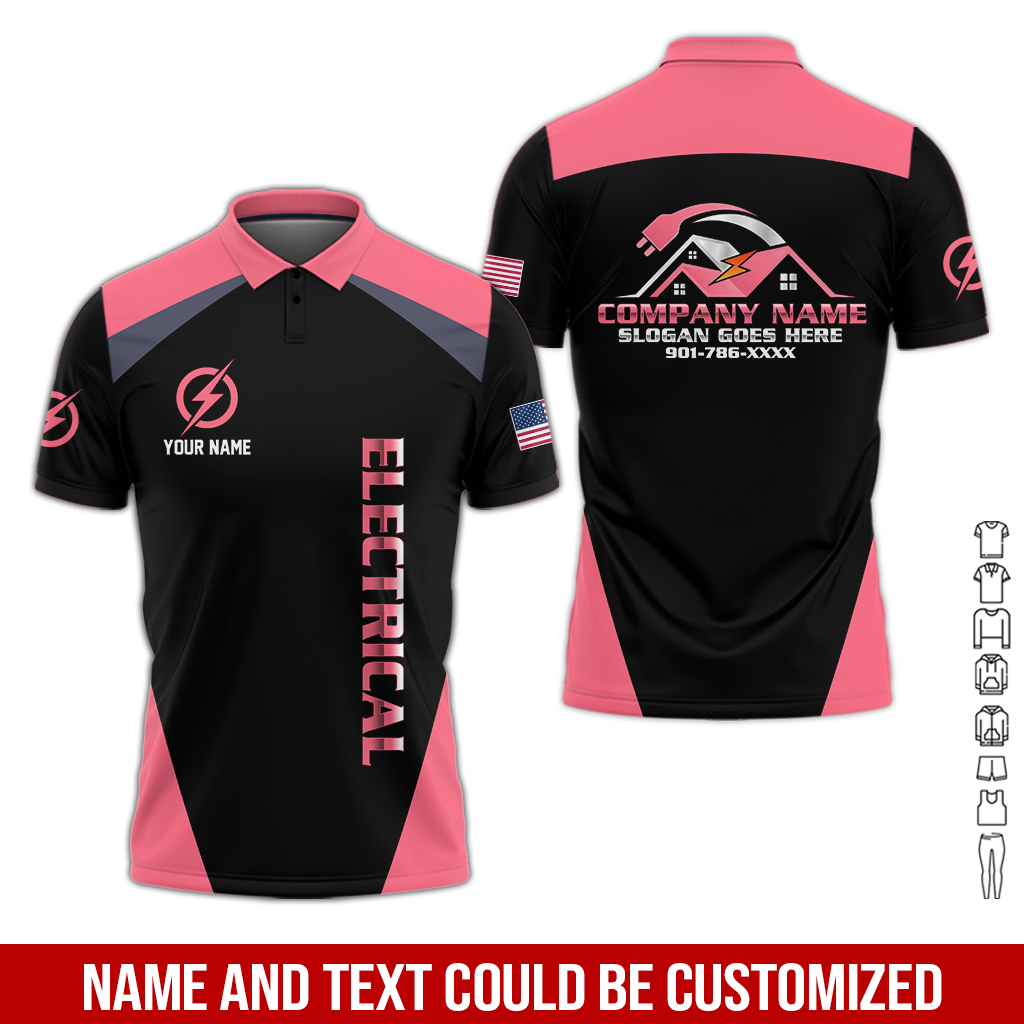 92 Personalized Electrician Service Uniform Shirt - photo 159
