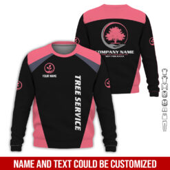 Tree Service Personalized Quarter Zip Hoodie - photo 37