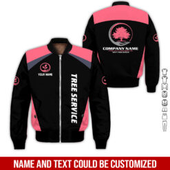 Tree Service Personalized Quarter Zip Hoodie - photo 32