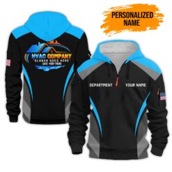 Custom Pro HVAC Quarter Zip Hoodie - photo 14