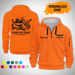 Custom Auto Mechanic 3D Quarter Zip Hoodie - photo 14