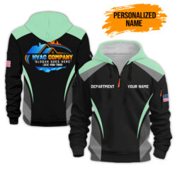 Custom Pro HVAC Quarter Zip Hoodie - photo 15