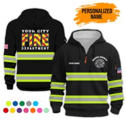 Custom Love Firefighter 3D Hoodie - photo 144