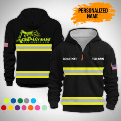 Custom Heavy Equipment 3D Printed Quarter Zip - photo 14