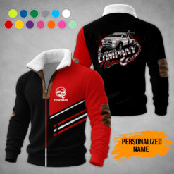 Custom Tow Truck 3D Printed Collar Sweater - photo 14
