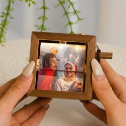 Custom Photo Flipbook Frame, Custom Wooden Gift - photo 5