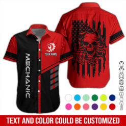 Custom Mechanic Skull 3D Hoodie - photo 170