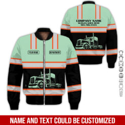 Custom Name Full Color Semi Truck Hoodie - photo 118