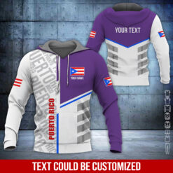 Custom Proud Puerto Rican 3D Hoodie - photo 234