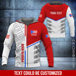 Custom Proud Puerto Rican 3D Hoodie - photo 135