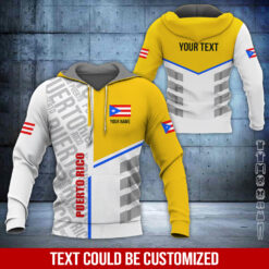 Custom Proud Puerto Rican 3D Hoodie - photo 143