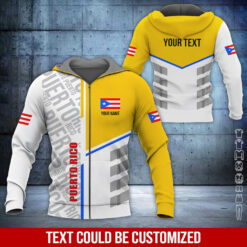 Custom Proud Puerto Rican 3D Hoodie - photo 144