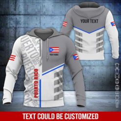 Custom Proud Puerto Rican 3D Hoodie - photo 153