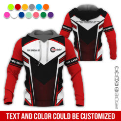 Personalized Quarter Zip Hoodie w/ Logo - photo 28