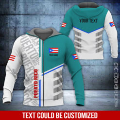 Custom Proud Puerto Rican 3D Hoodie - photo 190