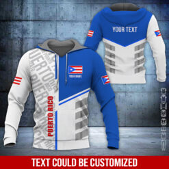 Custom Proud Puerto Rican 3D Hoodie - photo 198
