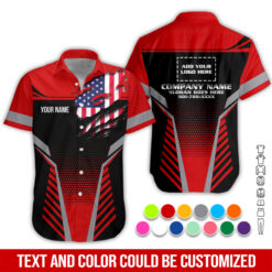 Personalized Name Work Shirt, Uniform Company All Over Printed Clothes PC737
