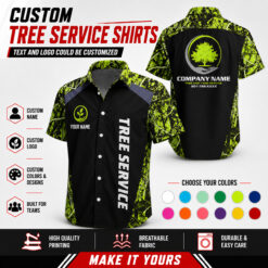 Personalized Name Tree Service 3D All Over Printed Clothes DA235