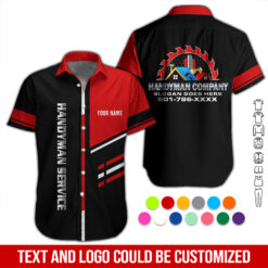 Personalized Name Handyman Service 3D All Over Printed Clothes DA286