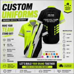 Personalized Name And Logo Uniform All Over Printed Clothes ZM726