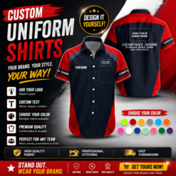 Pocket_Personalized Name And Color Electrical Uniform All Over Printed Clothes PC745