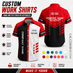 Custom Company Brand Uniform Shirt – Personalized Name, Logo & Colors GL391 - photo 118