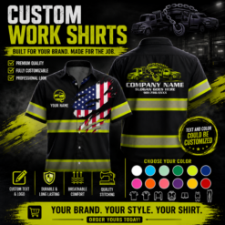 Personalized Name Tow Truck 3D All Over Printed Clothes  DA290