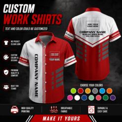 Custom Company Brand Uniform Shirt – Personalized Name, Logo & Colors ZM679 - photo 118
