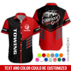 Personalized Name Towing and Recovery 3D All Over Printed Clothes PC759