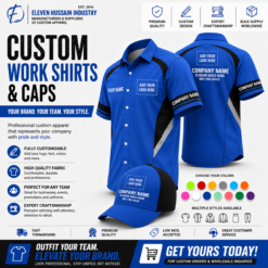 Personalized Work Shirt for Mechanics, Electricians & HVAC PC801