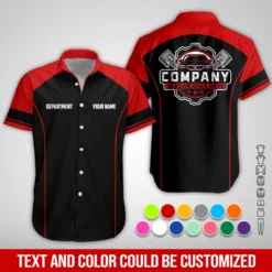 Personalized Name Auto Mechanic Uniform All Over Printed Clothes PC958