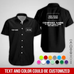 Personalized Work Shirt for Mechanics, Electricians, Plumbing & HVAC PC968