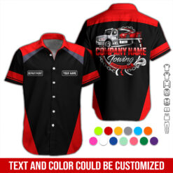 Personalized Name Custom Towing Service All Over Printed Clothes DA576