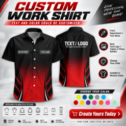 Personalized Name And Color  Uniform All Over Printed Clothes GL797