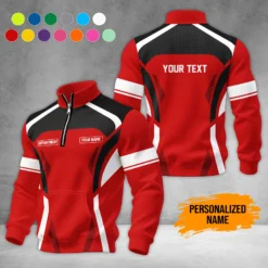 Personalized Name Workwear Style Waffle Sweatshirts DA747
